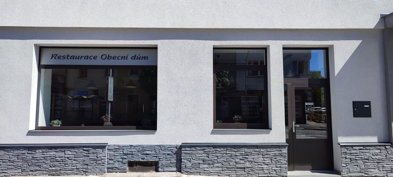 Budova restaurace Obecní dům v Kolíně